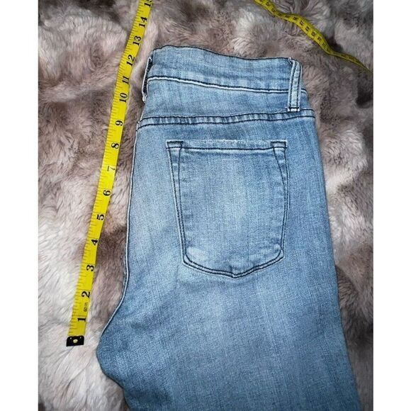 Revolve Pistola Women’s Ultra flare Leg  Distressed Pants- Fray /RawHem, Size 28 - Picture 8 of 14